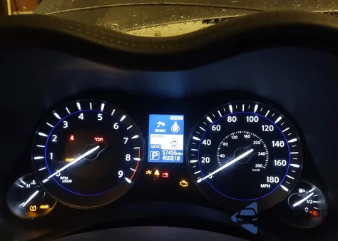 2018 Infiniti Q70L 3.7X Luxe z USA, uszkodzony, nr VIN JN1BY1PR3JM370240